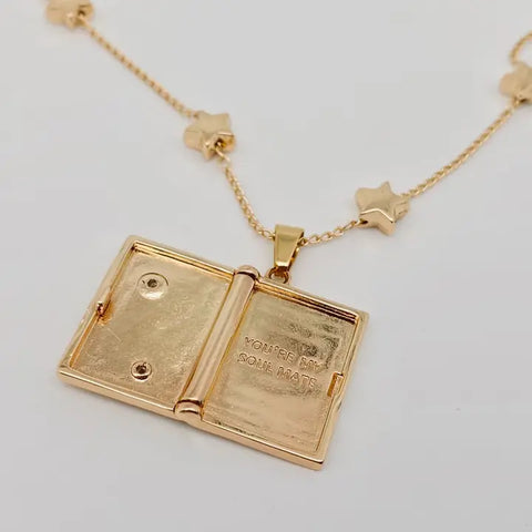 Star and Moon Locket