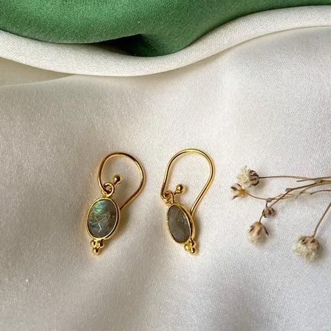Labradorite Earrings