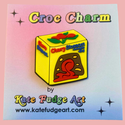 Cherry Blossom Croc Charm