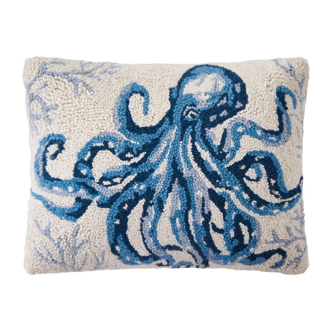 Octopus Hooked Pillow