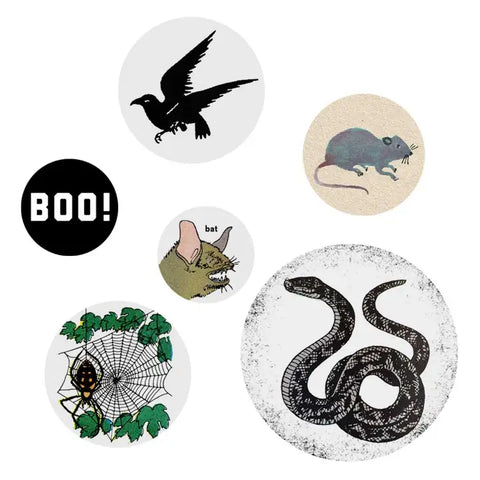 Creepy Critters Button Pack