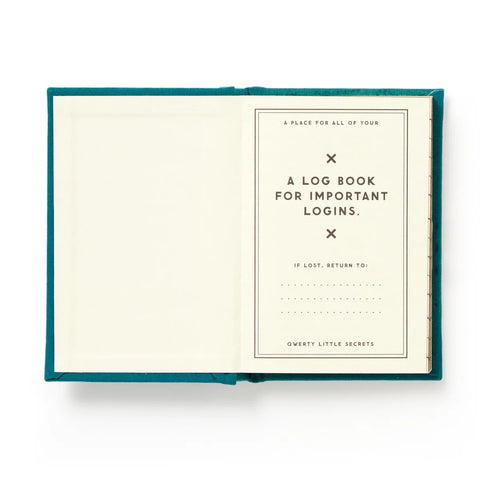 Definitely Not My Passwords Book