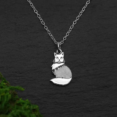 Fluffy Cat Necklace