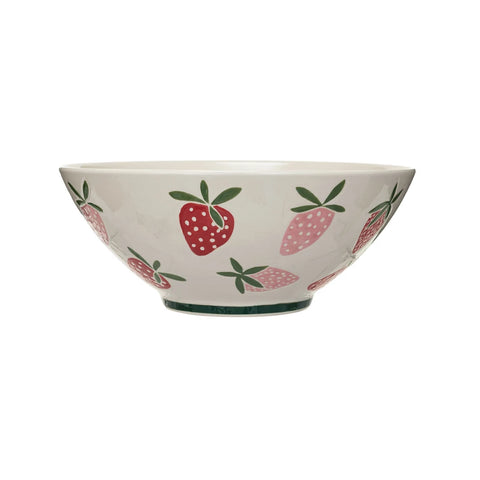 Large Strawberry Bowl