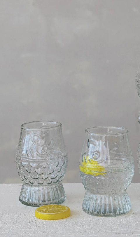 Fish Drinking Glass