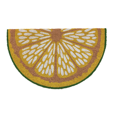 Lemon Slice Door Mat