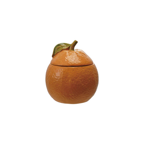Orange Shaped Jar