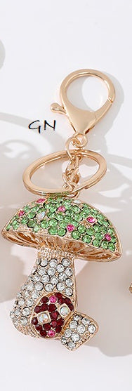 Mushroom Bag Charm/ Keychain