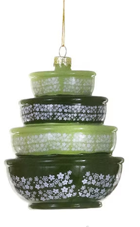 Vintage Mixing Bowl Ornament