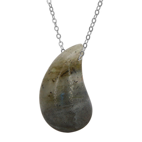 Abstract Teardrop Necklace