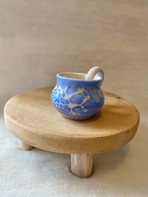 Blue Lace Mini Mug Ornament