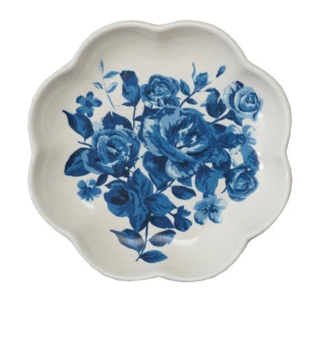 Plate Shaped Floral Magnets