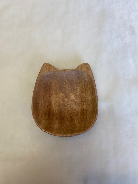 Wooden Cat Tray