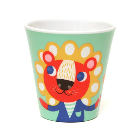 Lion & Tiger Melamine Cup