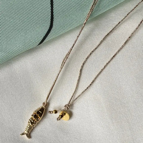 Articulated Fish Necklace