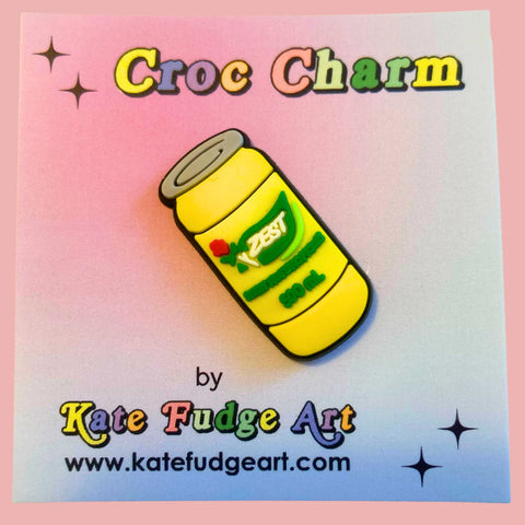 Mustard Pickles Croc Charm