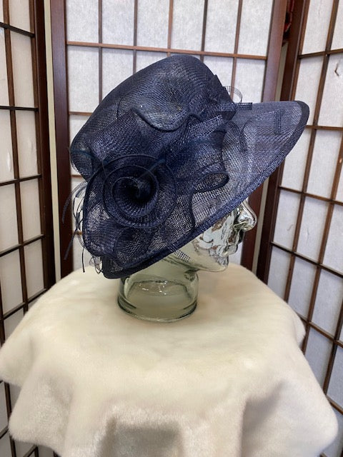 Navy Dress Hat