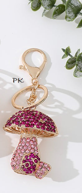 Mushroom Bag Charm/ Keychain