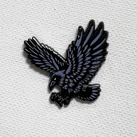 Flying Crow Pin