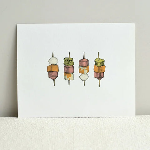Wiener, Cheese, Pickle Print