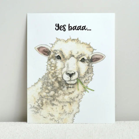 Yes Baaa Print