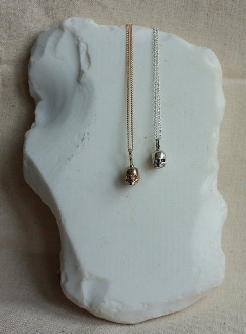 Memento Mori Skull Necklace