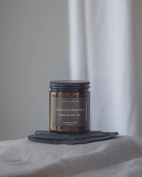 Tobacco & Bourbon Candle