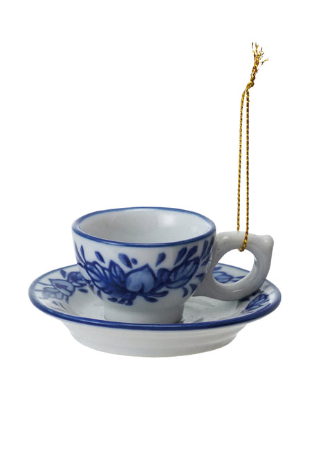 Blue & White Ceramic Ornaments