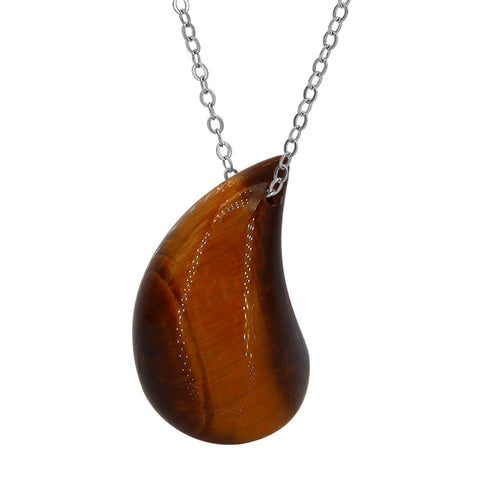Abstract Teardrop Necklace
