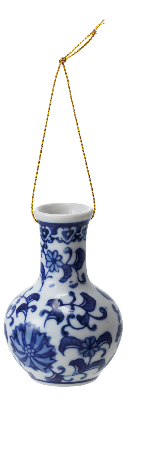 Blue & White Ceramic Ornaments