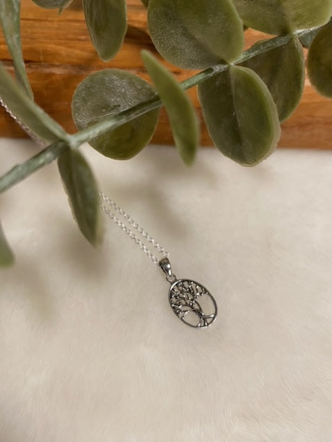 Oval Tree Of Life Necklace