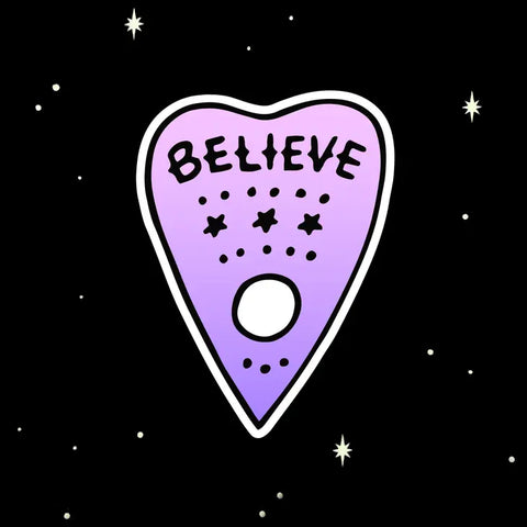 Believe Sticker