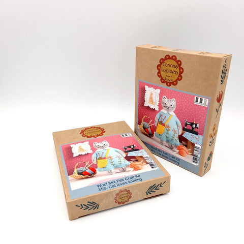 Mrs. Cat Felt Crafting Kit