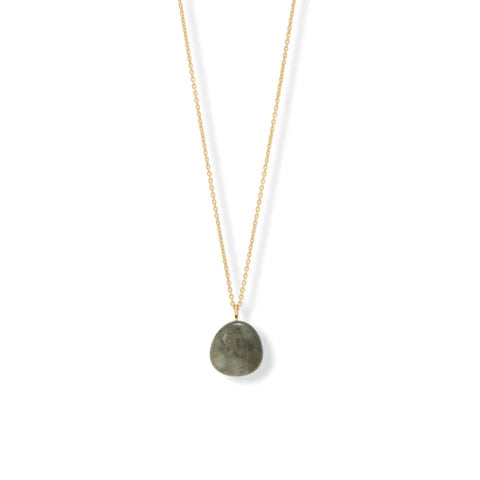Labradorite Nugget Necklace