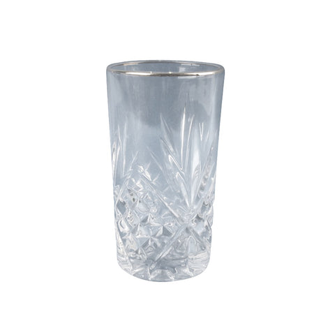 Gold Rimmed Highball Glass