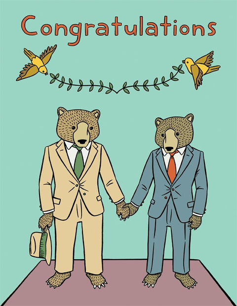 Wedding Bears Card