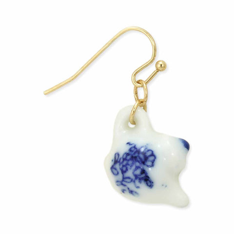 Teapot Ceramic Earrings