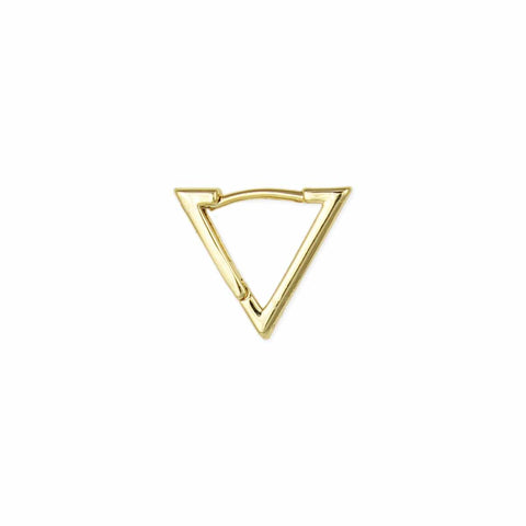 Small Triangle Earrings