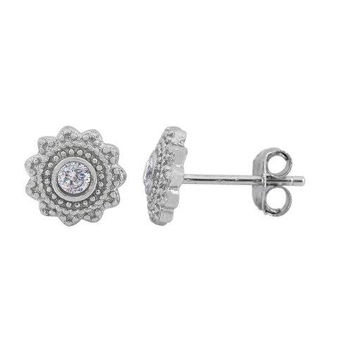 Flower Stud Earrings