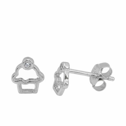Cupcake Stud Earrings