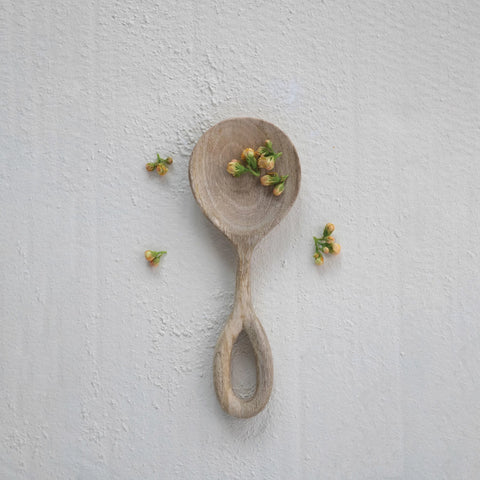 Mango Wood Carved Spoon
