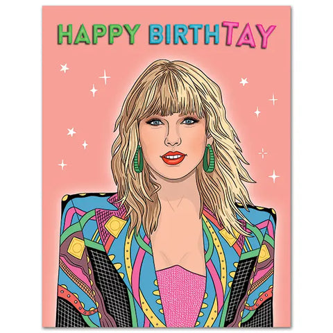 Taylor Swift Birthday Card