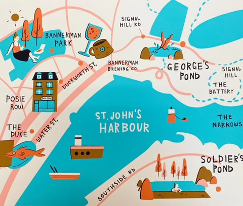 St. John's Harbour Print