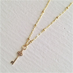 Tiny Key Necklace