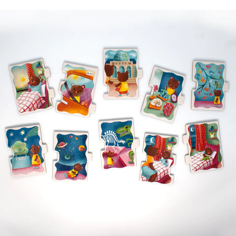 Museum Sequencing Puzzle