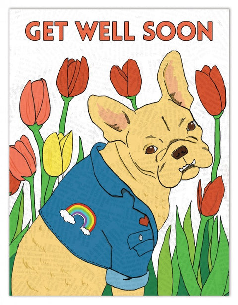 Get Well Dog Card