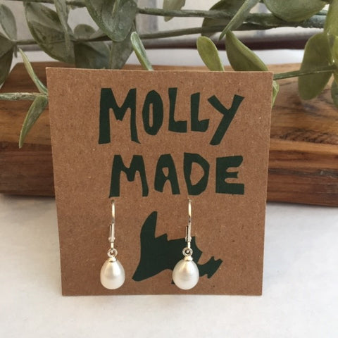 Pearl Drop Earrings