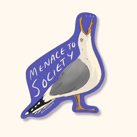 Menace To Society Sticker