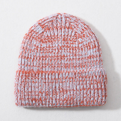 Orange Marble Beanie