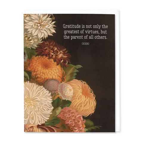 Gratitude & Virtues Card